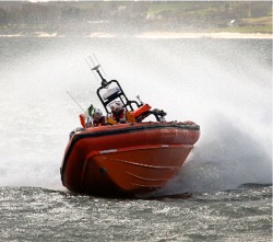 Lough Swilly RNLI's new B-Class Atlantic 85 boat.