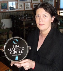 Kealy's seafood restaurant owner, Trish Kealy.